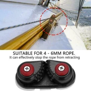 Schotklemme 4 - 6 mm Tauklemme Segeln Klemme Seilklemme Seil Aluminium HOT - Bild 1 von 11