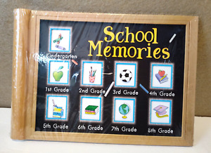 SCHOOL MEMORIES Hardback BOOK by New Seasons K-8 Photo & Info pages - New Sealed