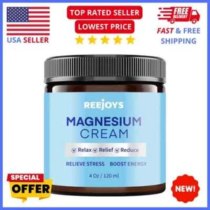 Muscle Pain Relief Magnesium Cream & Body Butter - Soothes Leg & Foot Aches - Picture 1 of 6