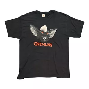 Vintage Gremlins T-Shirt Gr. XL schwarz Horrorfilm Fruit of the Loom Grafik - Bild 1 von 7