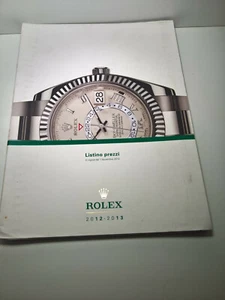 ULTRA RARE VINTAGE ROLEX HÄNDLERPREISLISTE MASTER 2012/2013 - Bild 1 von 8