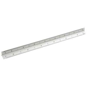Neilsen 12in Aluminium Scale Rule – 1:20–1:125, Ideal for Architects & Engineers - Picture 1 of 2