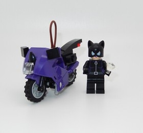 LEGO Minifigure - #SH006 | #6858 | CATWOMAN & CATCYCLE | DC Comics Super Heroes