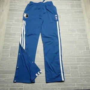 Adidas Pants Size XL +6" Extra Long Snap Warm Up Team Issue Vintage Timberwolves - Picture 1 of 12