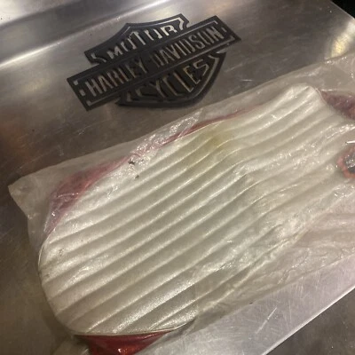 NOS Harley Buddy Seat Cover Zodiac Glitter Sparkle XLH Xlch Naugahyde USA Oem - Image 1 of 4