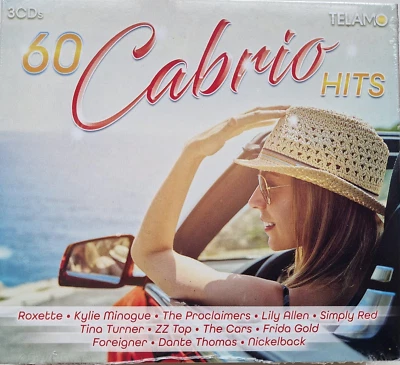 60 Cabrio Hits, 3 CD's, 60 Songs, NEU/OVP - Bild 1 von 2