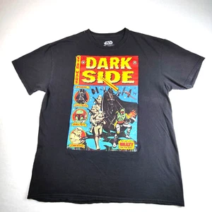 Star Wars Dark Side Comic - Camiseta Estampada Algodón Negro - Para Hombre XL Extra Limpia - Imagen 1 de 3