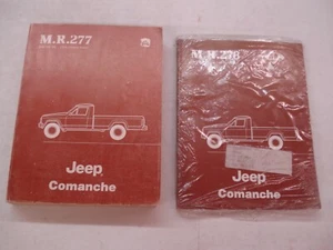 1985 JEEP COMANCHE SERVICE MANUAL SET ORIGINAL SHOP REPAIR BOOKS - Picture 1 of 2