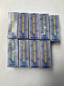 9 Pack 10 Watt T3 G4 Base 24 Volt 10000 Hour Frost Xenon Lightbulb - Picture 1 of 3