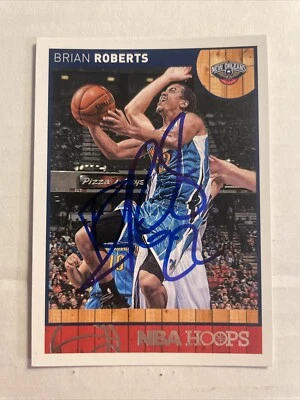 2013 Hoops Brian Roberts Autographed Card New Orleans Pelicans #153 CB1734 - Image 1 of 2