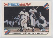 1990 Fleer '89 World Series Kevin Mitchell #2