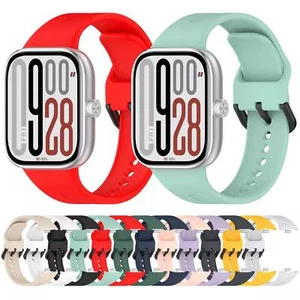 For Redmi Watch 5 eSIM/Watch 5/Watch 4/Xiaomi 8 Pro/9 Pro Silicone Watch Strap - Picture 1 of 36