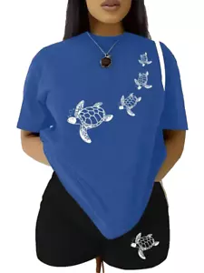 NEW IN PKG Ladies 2 Piece Short Sleeve Tee Pull On Shorts Set large - Picture 1 of 2