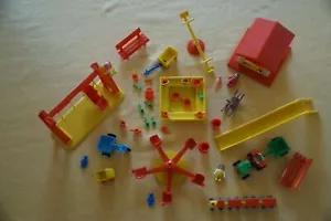 Playmobil Riesiger Spielplatz Rutsche Schaukel Karussell Wippe Sandkasten Baby - Bild 1 von 12