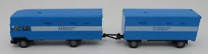 WIKING HO 1/87 MB MERCEDES MB LP 1620 CAMION + RIMORCHIO BAYERISCHER RUNDFUNK - Foto 1 di 7