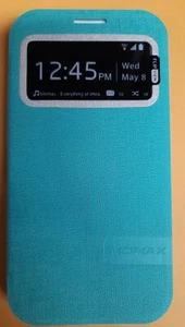 Momax Flip Smart View Case for Samsung Galaxy S4 Green Brand New - Picture 1 of 1