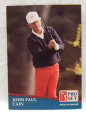 JOHN PAUL CAIN PGA TOUR TRADING CARD