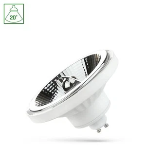 LED AR111 GU10 230V 10W SMD 20DEG NUEVO REGULABLE BLANCO - Imagen 1 de 1