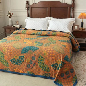 Cooling Blanket Bed Cover Active Printing Bamboo+regenerated Cellulose Fiber New - Picture 1 of 9