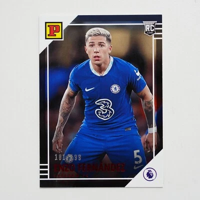 2022-23 CHRONICLES EPL PANINI ROOKIE [ ENZO FERNANDEZ ] CHELSEA/199 - Image 1 of 2