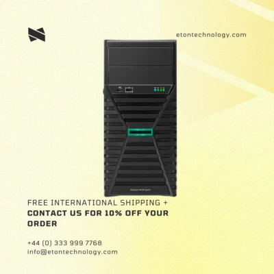 P65093-421 HPE ML30 Gen11 E-2414 1P 16G NHP Server - NEW - Image 1 of 2