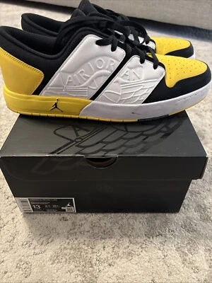 Nike Air Jordan NU ретро 1 низкий тур желтый черный мужской 13 DV5141 017 с коробкой - Изображение 1 из 4