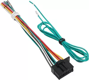 For Pioneer Stereo Install DEH-P250 350 450 650 2100 3800 Head Unit Wire Harness - Bild 1 von 8