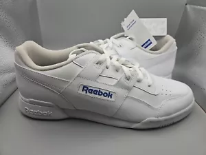 Reebok Uomo Allenamento Plus Cross Trainer Bianco UK 13 EU 48,5 Nuovo - Foto 1 di 10