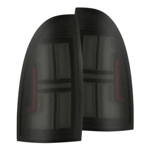 Fits 2005-2015 Toyota Tacoma Alpharex Nova Alpha Black Prismatic LED Tail Lights - Bild 1 von 18