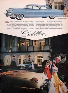 Original Farbdruckanzeige Cadillac Eldorado 1956 - Bild 1 von 1