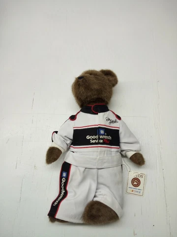Dale Earnhardt Sr #3 Intimidator Boyds Bear Large 16" Plush Teddy Bear w/ Tags Cover