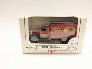 ERTL 1931 DELIVERY TRUCK BANK 1/25 ANHEUSER-BUSCH INC NO 2621 1696-10E0 NIB - Picture 1 of 3