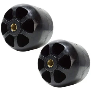 2PK Tractor Anti Scalp Deck Roller Wheel For Kubota 76543-46250 7655946250 R8300 - Picture 1 of 4