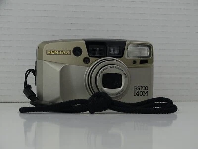 Pentax Espio 140M 35mm Point & Shoot Film Camera 140mm Zoom Tested - Image 1 of 4