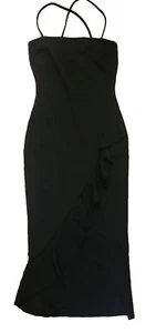 Neu mit Etikett Windsor Store Damen Kleid klein schwarz Träger schick Spaghetti Club Ni 102421 - Bild 1 von 14