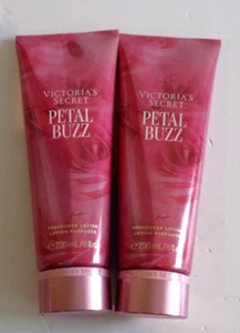 2 PCS VICTORIA’S SECRET PETAL BUZZ FRAGRANCE BODY LOTION CREAM 8 FL .oz - Picture 1 of 3