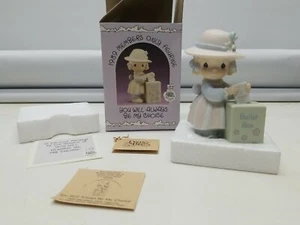 Enesco Precious Moments Figurine 1989 You Will Always Be My Choice PM-891 - Picture 1 of 6