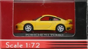 PORSCHE 911 Turbo - amarillo - Yatming 1:72 - Imagen 1 de 6