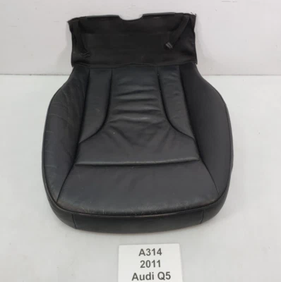 ✅ 09-12 OEM Audi Q5 Front Right Passenger Seat Lower Cushion Cover Black NOTE* - Image 1 of 4