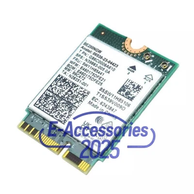 Intel Wireless WIFI 7 BE200 NGW NGFF M.2 KEY E 5800Mbps Bluetooth 5.4 802.11BE - Bild 1 von 4