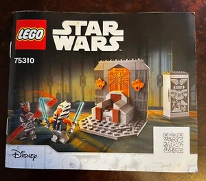 LEGO 753104 Star Wars Instruction Manual ONLY Duel on Mandalore - Picture 1 of 1