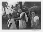 Mahatma Gandhi,three women,leader,peace,Indai,Khopkar & Engineer,1944