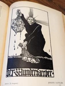 1901 Modern Pen Drawings European & American Art Charles Holme leather HC book - Imagen 1 de 24