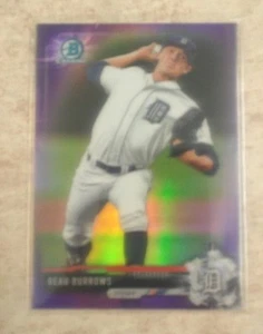 Bowman Chrome Beau Burrows Purple Refractor 163/250 2017 - Imagen 1 de 1