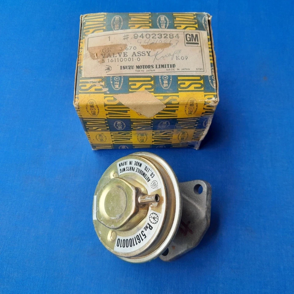 NOS EGR 阀门雪佛兰 Luv 卡车通用 # 94023284 五十铃 5-16110001-0 — 第 1/4 张图片