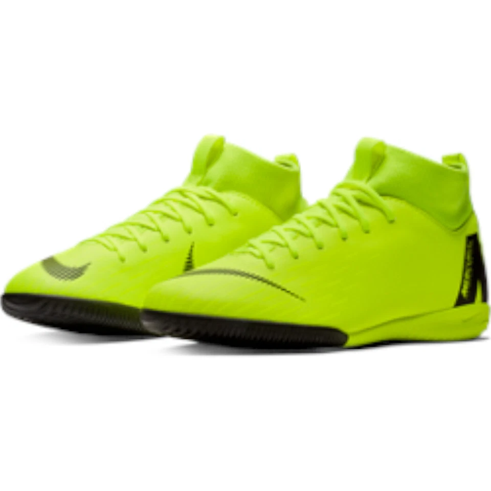 Nike Kinder Mercurial Superfly 6 Academy IC Hallen-Fußballschuhe gelb AH7343-701 - Bild 1 von 1