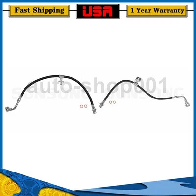 Front Brake Line Hose For Chevrolet C10 1986 1985 1984 1983 1982 1981 - Image 1 of 4