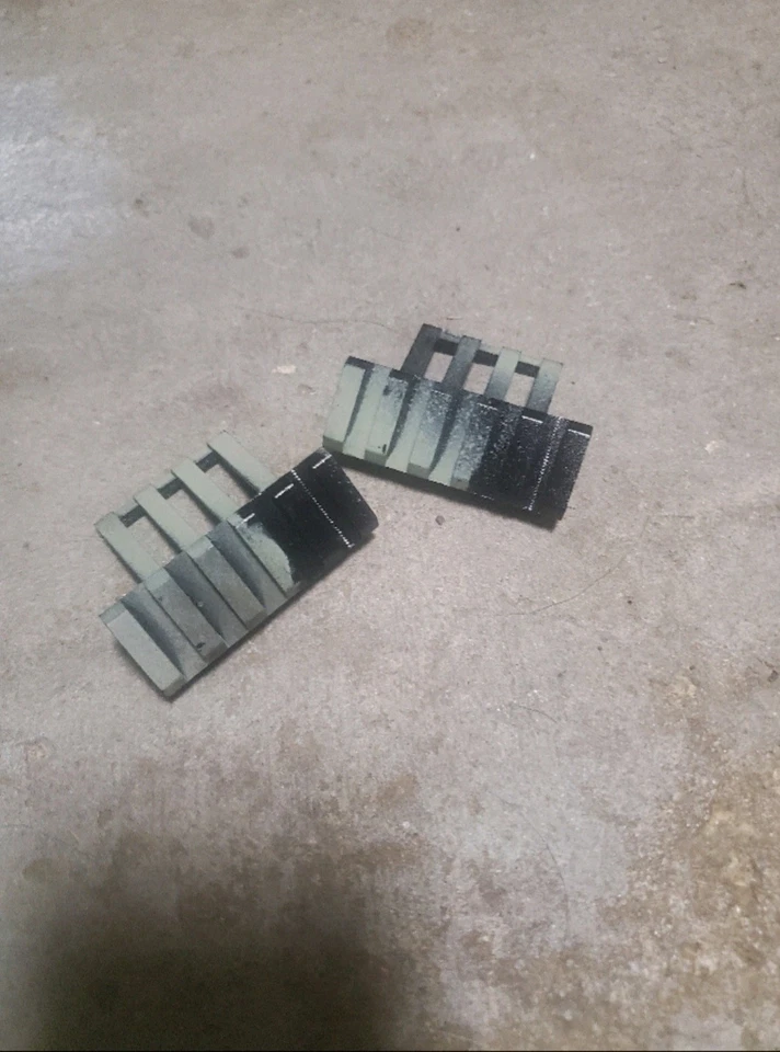 Angled Iron Rail Mount - Image 1 of 1