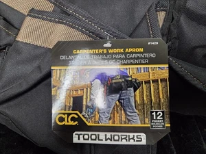 Delantal de trabajo CLC Work Gear Tool Works Carpinteros 12 bolsillos #1429 nuevo con etiquetas - Imagen 1 de 9