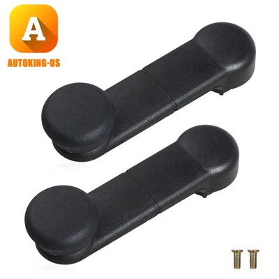 2 черные внутренние ручные рукоятки стеклоподъемников левая и правая для Ford Ranger 1993-2011 годов выпуска - Изображение 1 из 4